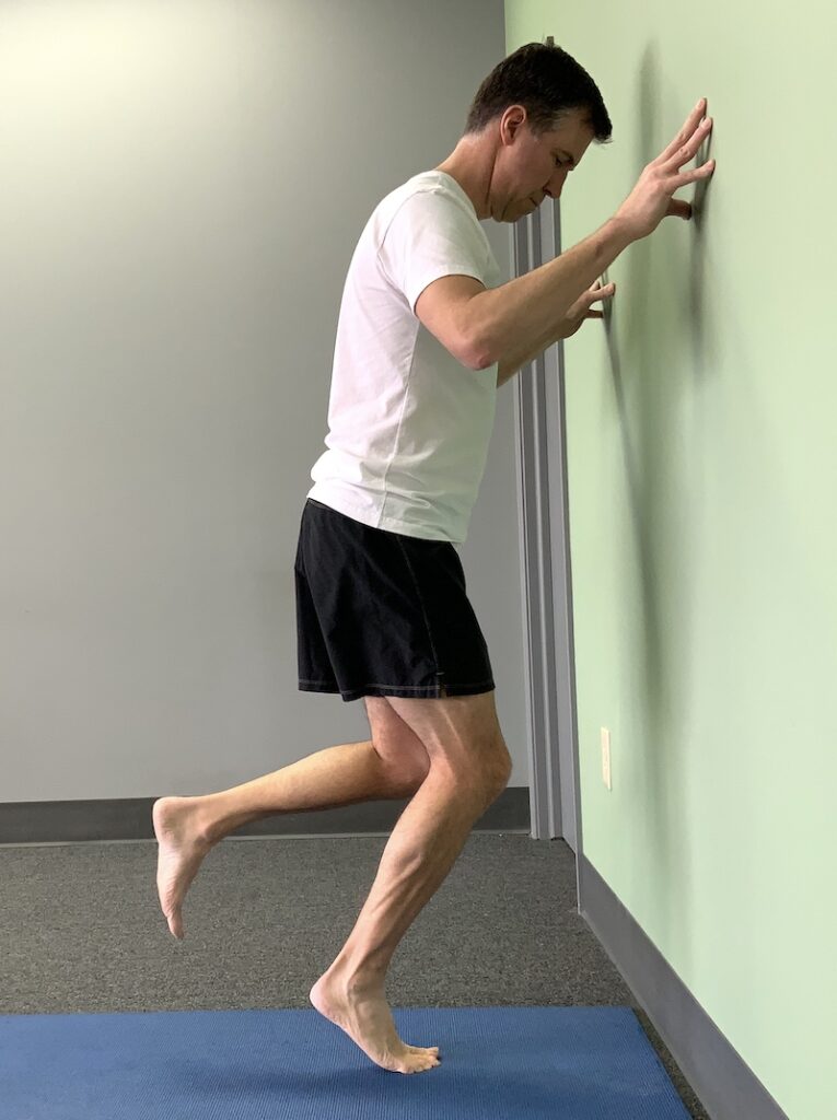 Bent Knee Calf Raise - Improve running form